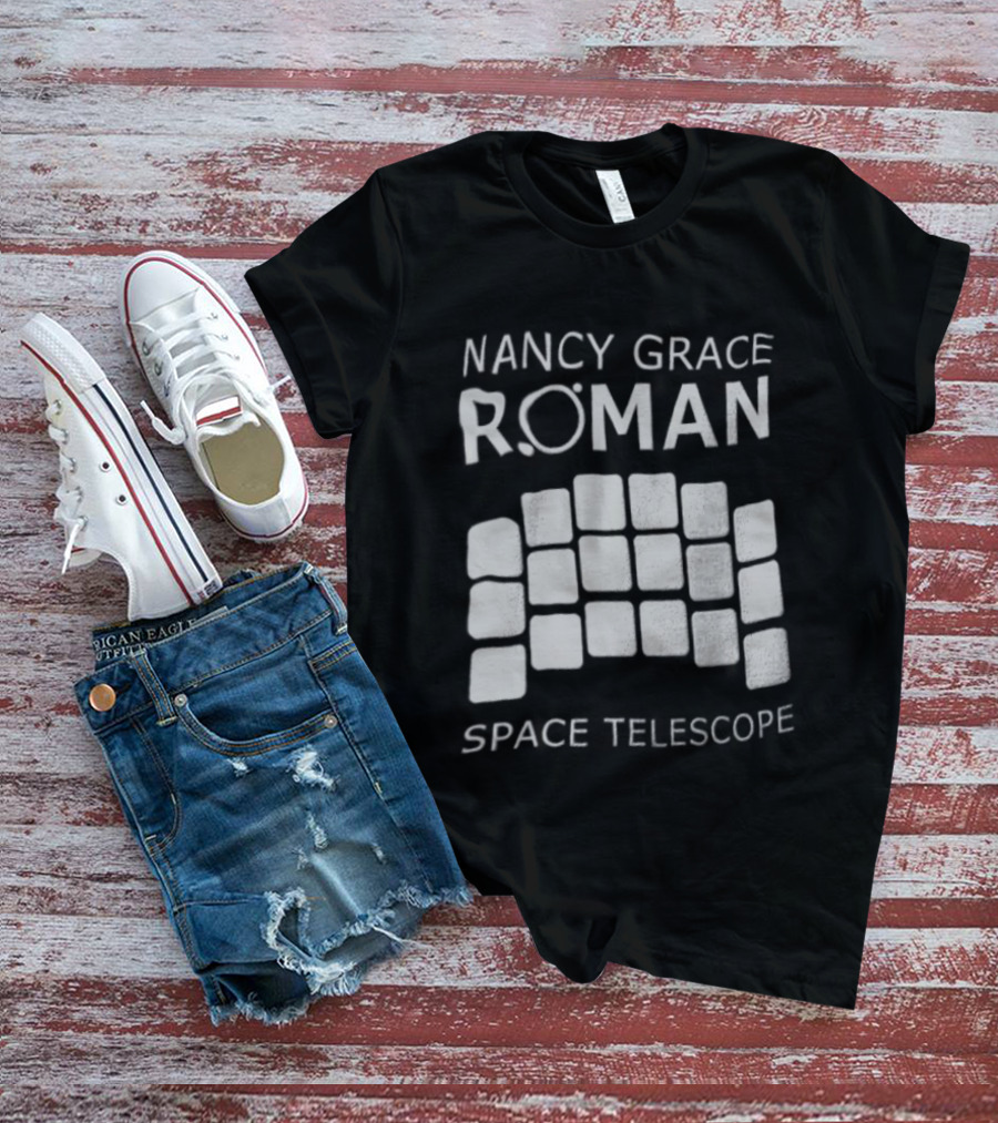 Nancy Grace Roman Space Telescope NASA Mission Square T-Shirt