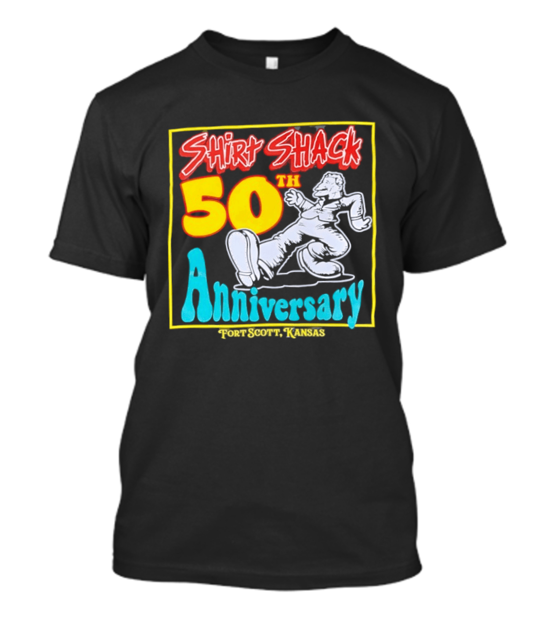 Shirt Shack 50th Anniversary Fort Scott Kansas T-Shirt