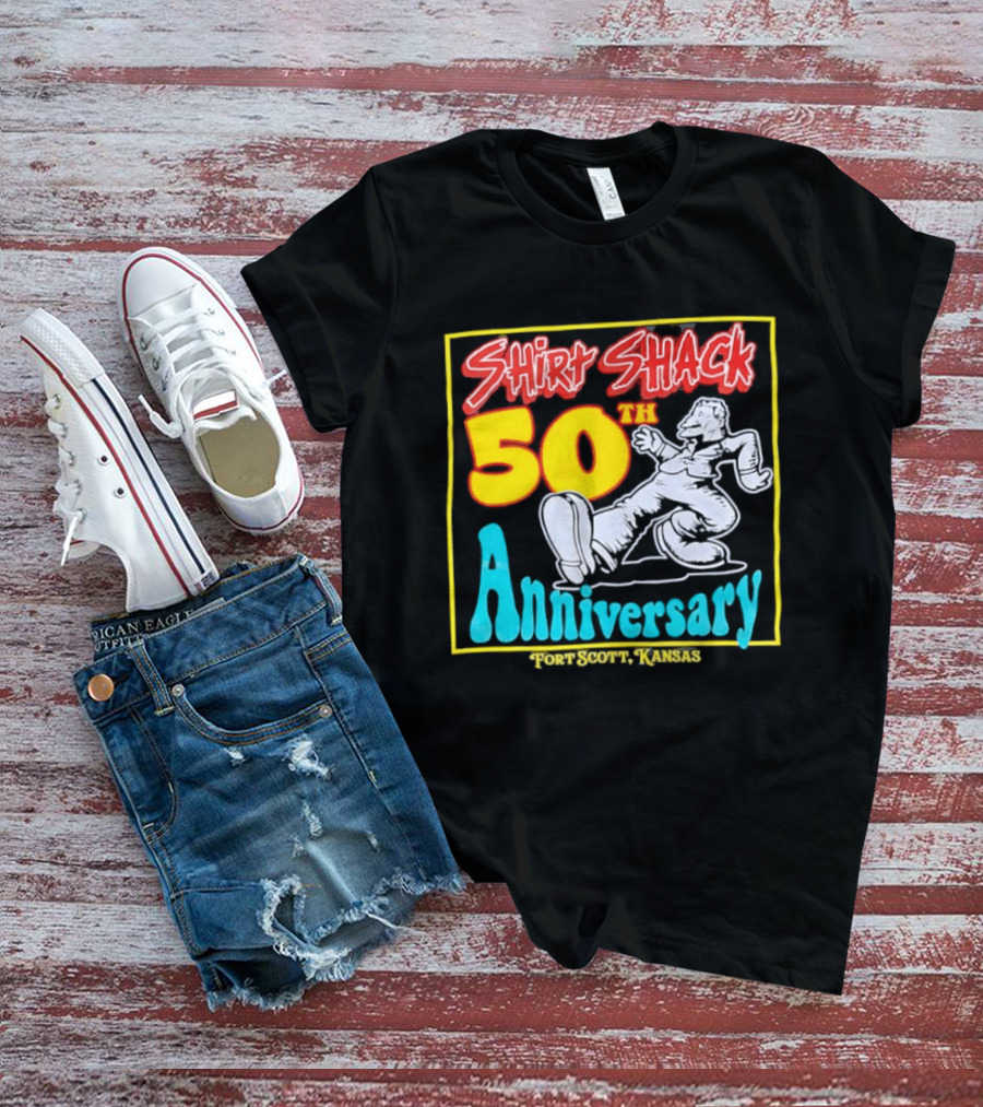Shirt Shack 50th Anniversary Fort Scott Kansas T-Shirt
