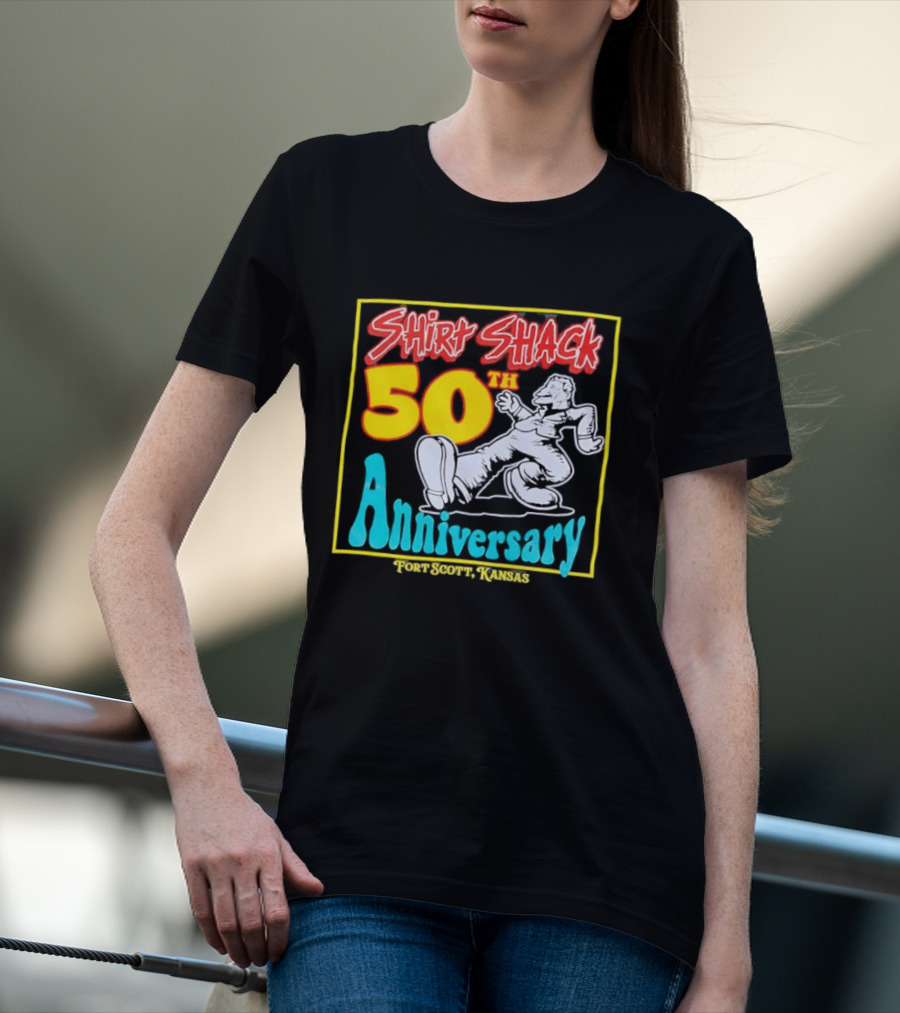 Shirt Shack 50th Anniversary Fort Scott Kansas T-Shirt