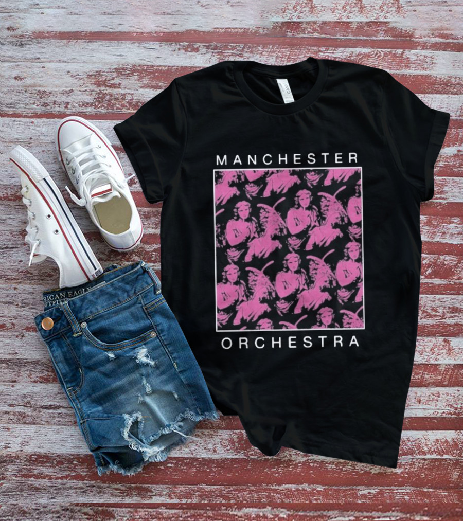 Manchester Orchestra Angels Pink T-Shirt