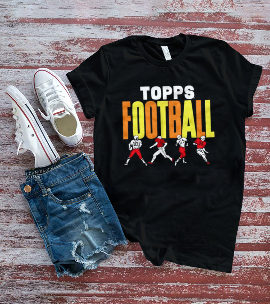 Topps Football Multicolor Players T-Shirt