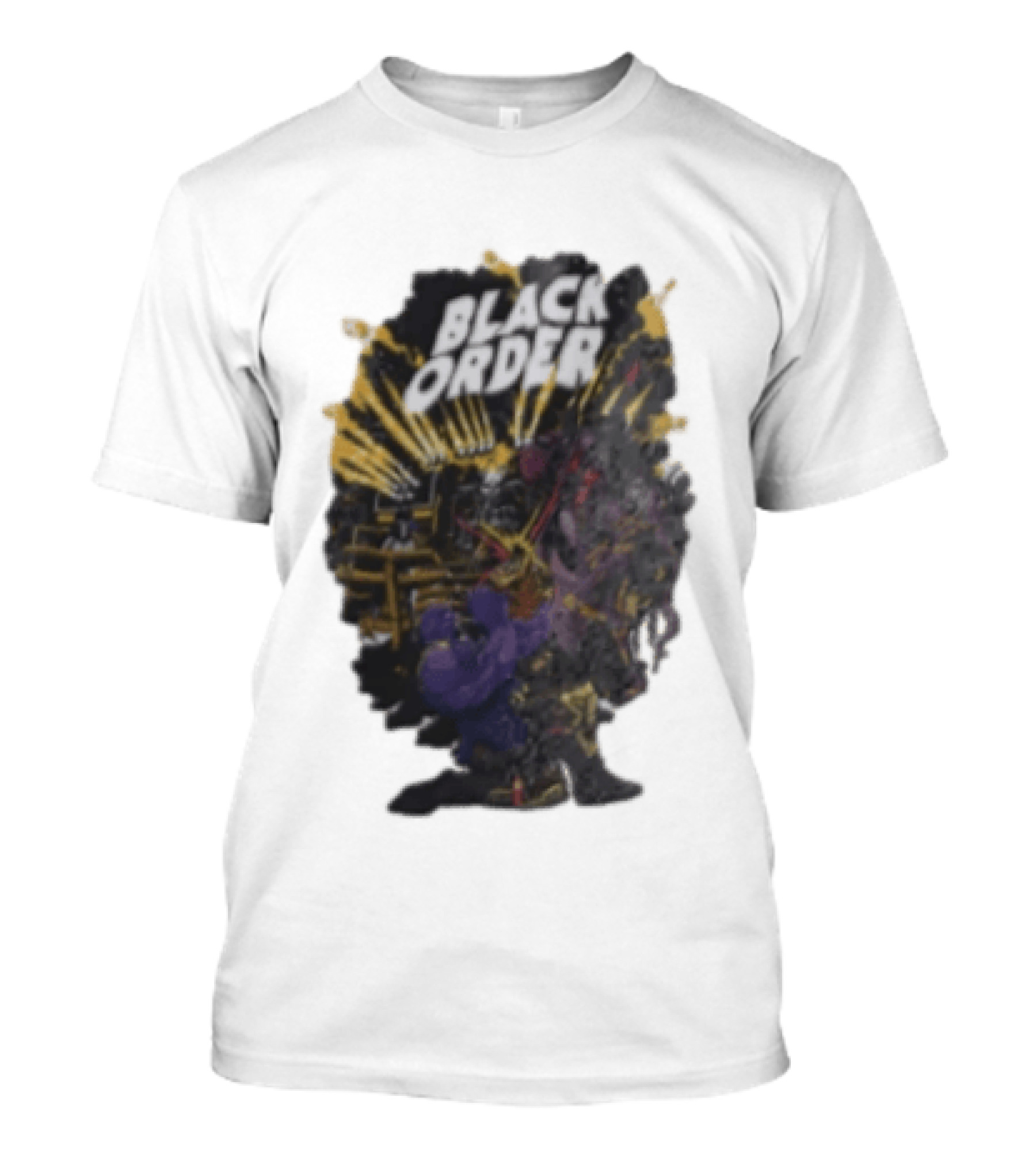 Black Order Thanos And The Children Of Thanos Rock Band Graphic Novel T-Shirt