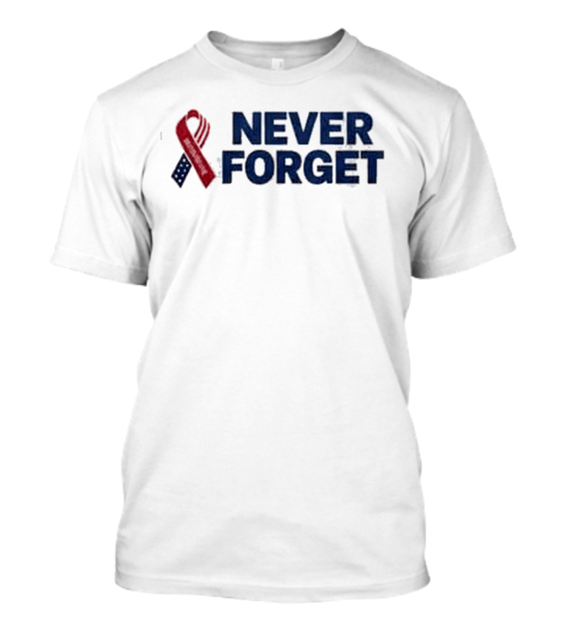 Dallas Cowboys Never Forget Ribbon Patriotic T-Shirt