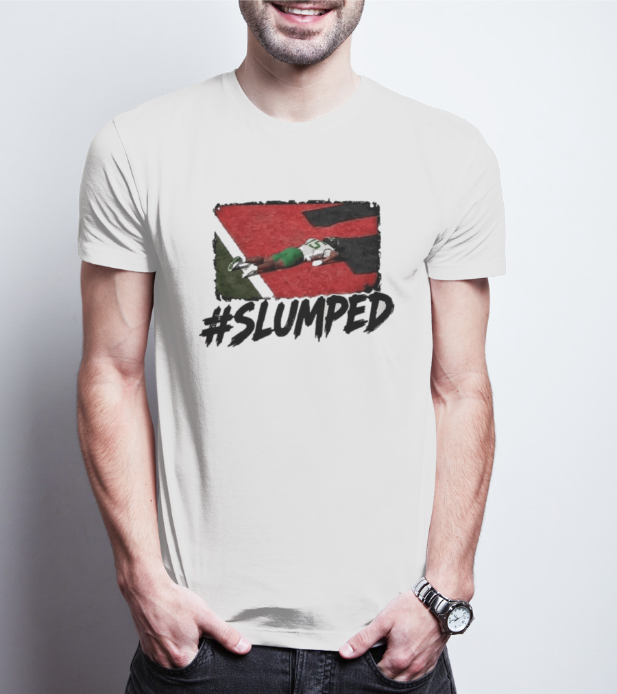 Drew Mestemaker 15 Oregon Hashtag Slumped Football Moment T-Shirt