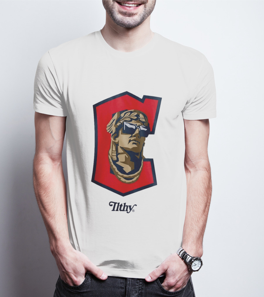 Guardians ILTHY Bold Warrior Statue With Sunglasses T-Shirt