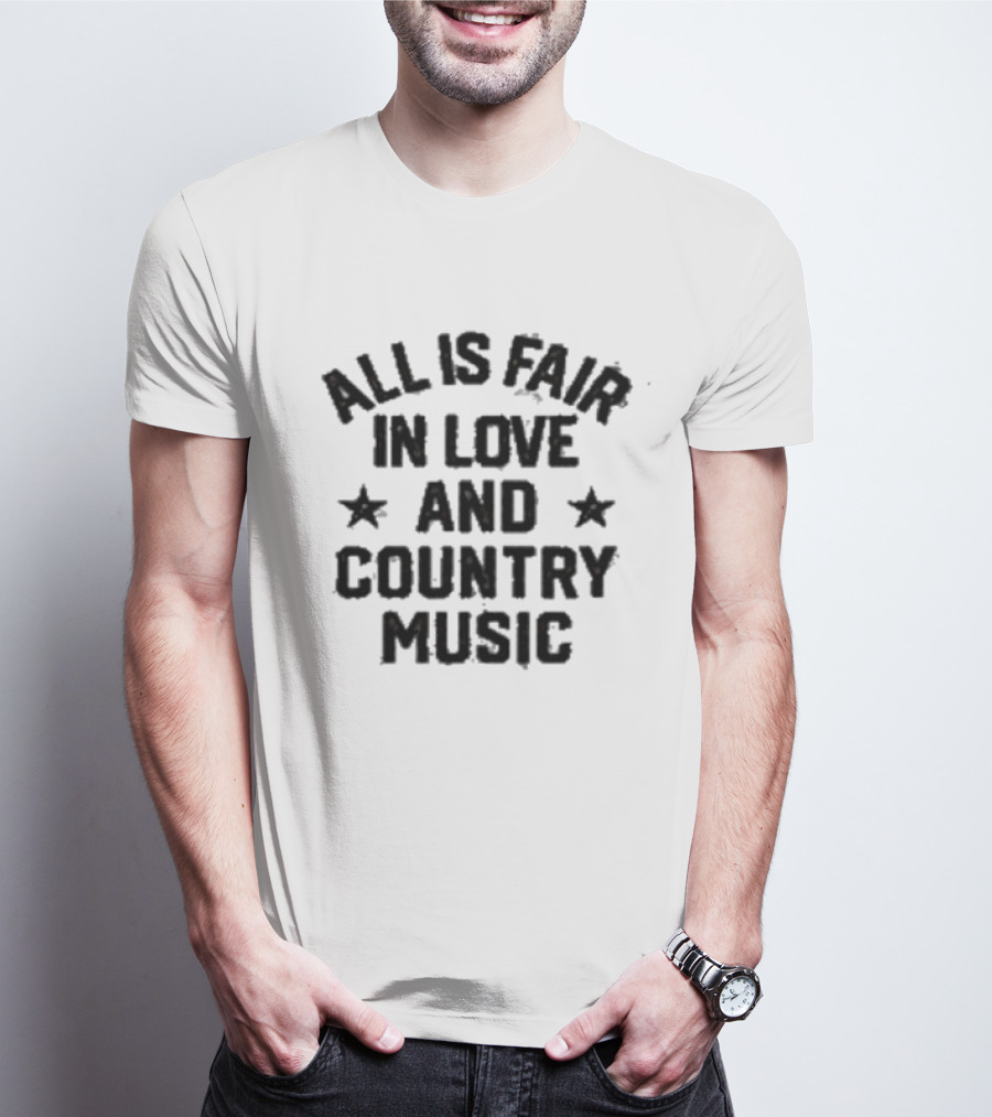 Kylie Morgan All Is Fair In Love And Country Music Camo T-Shirt