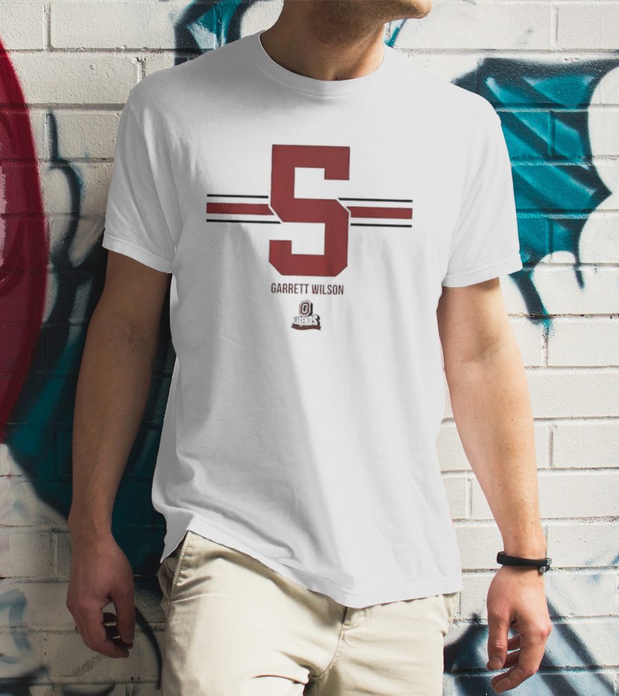 Ohio State Buckeyes Football Garrett Wilson 5 T-Shirt
