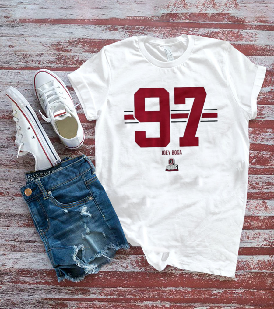 Ohio State Buckeyes Joey Bosa 97 Legends T-Shirt