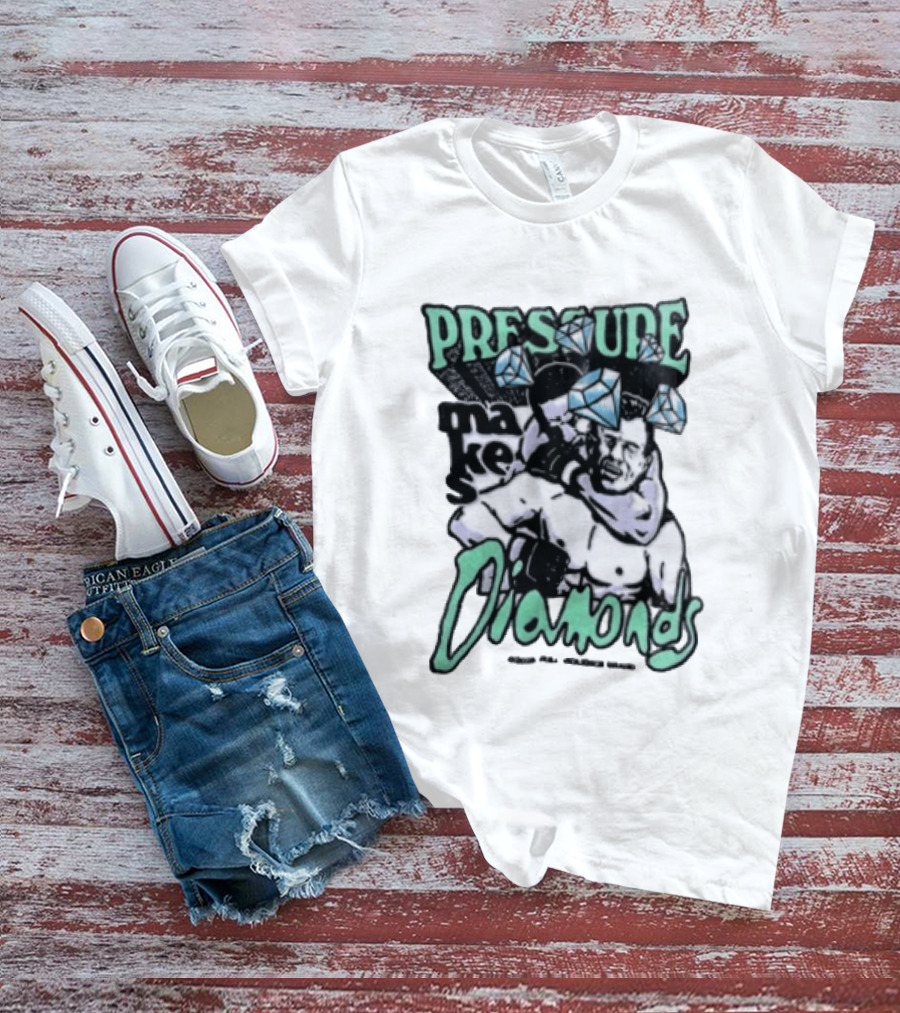 Pressure Makes Diamonds MMA Fighter Combat Sport T-Shirt