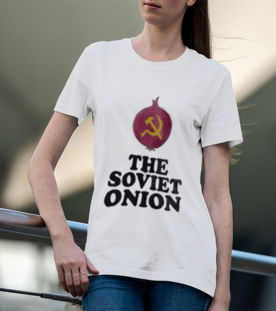 The Soviet Onion Hammer And Sickle T-Shirt