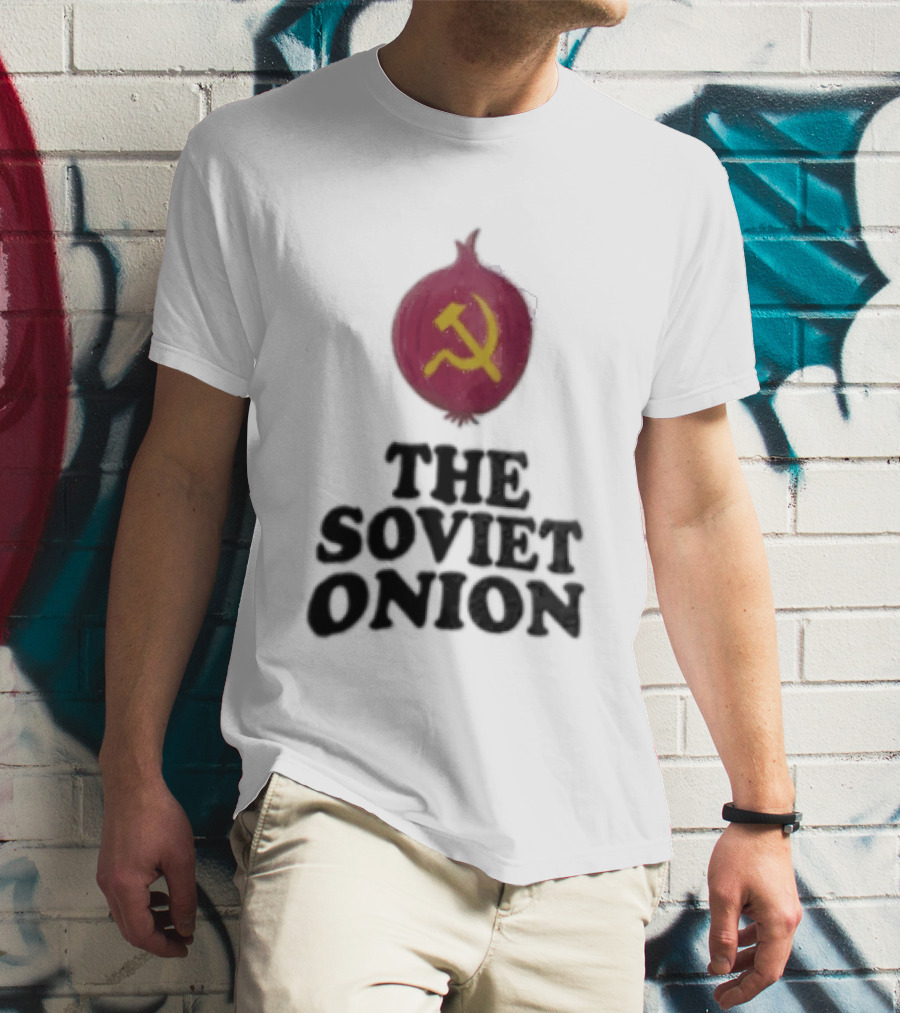 The Soviet Onion Hammer And Sickle T-Shirt