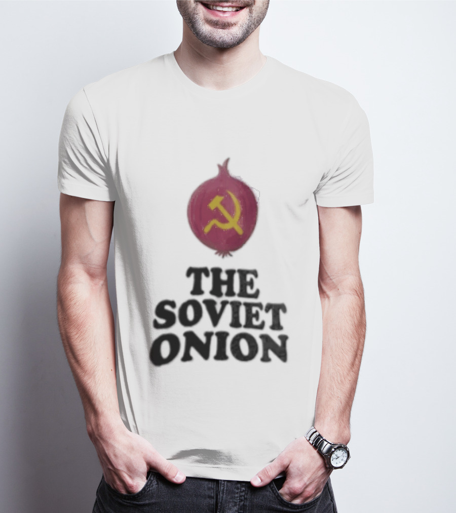 The Soviet Onion Hammer And Sickle T-Shirt