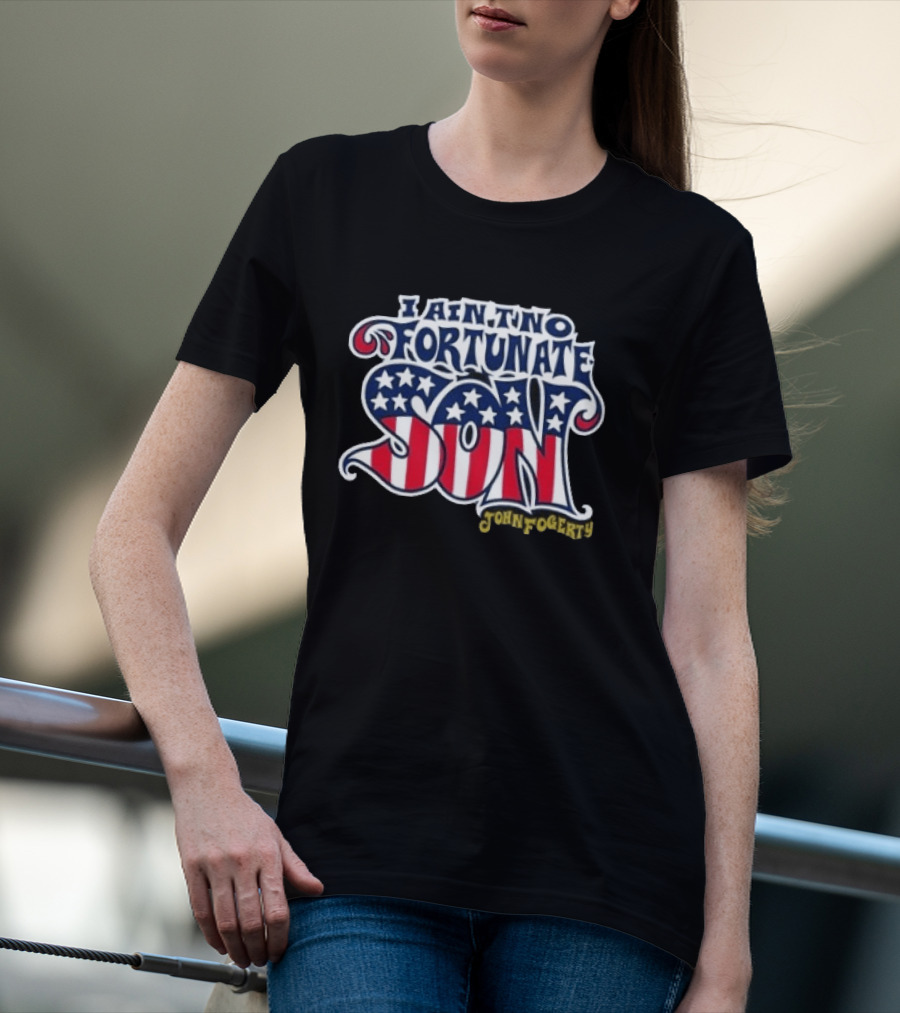 Ashley McBryde I Ain't No Fortunate Son John Fogerty T-Shirt