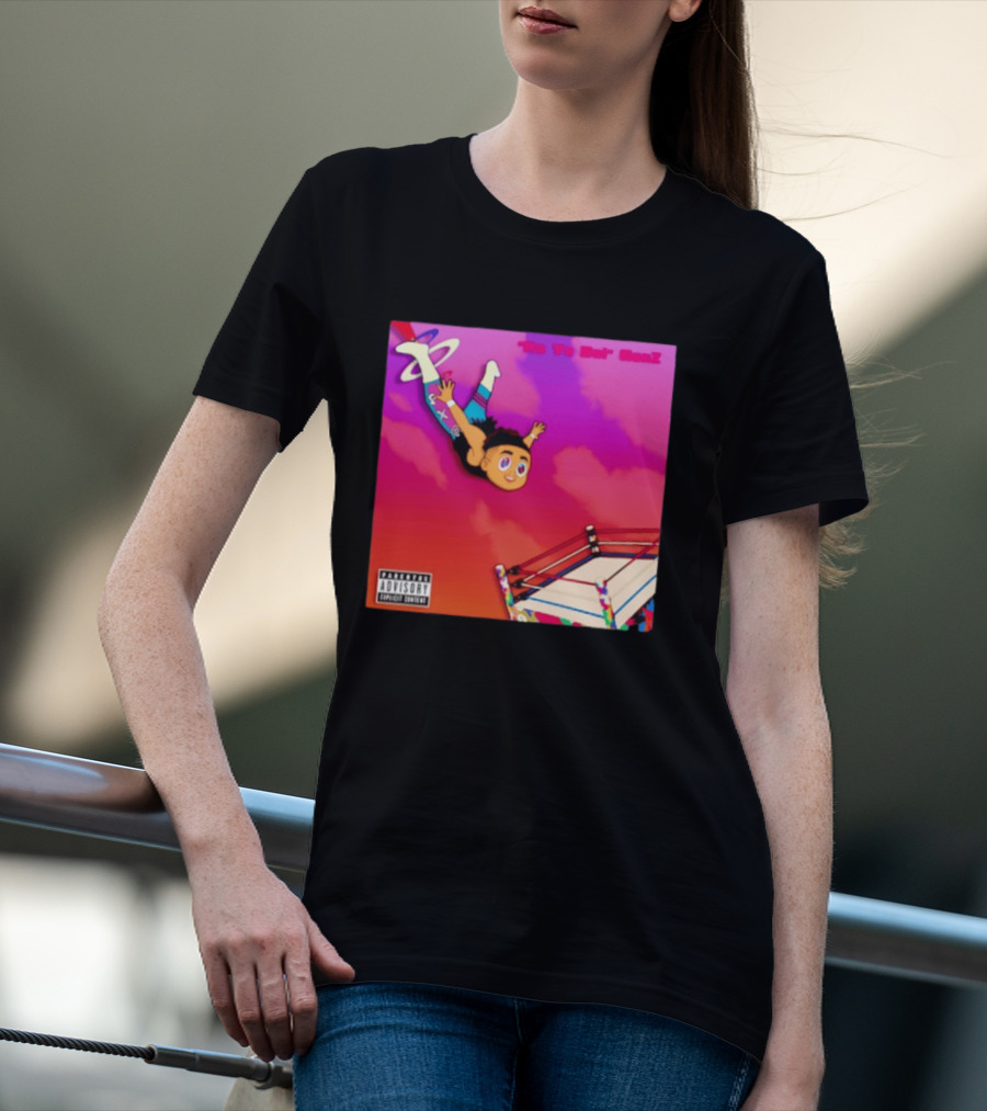 It's Ya Boi Gen Z Wrestling Ring Parental Advisory T-Shirt