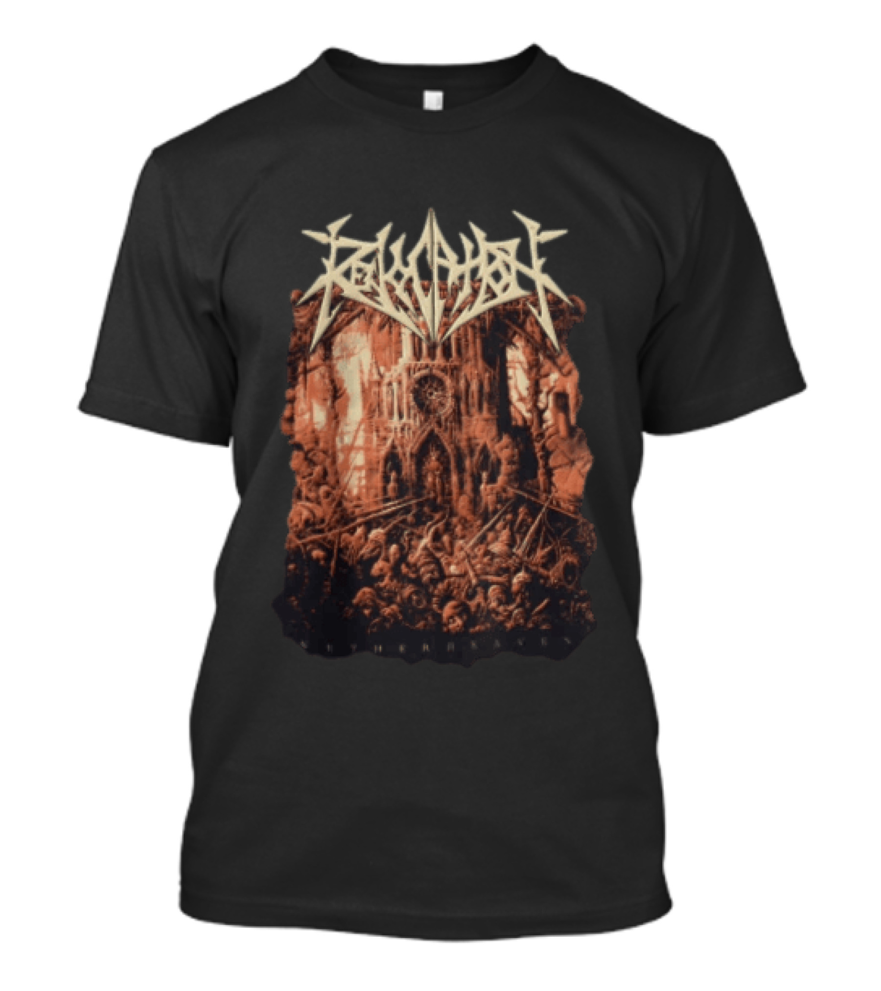 Revocation Netherheaven Boot Band Heavy Metal Album T-Shirt