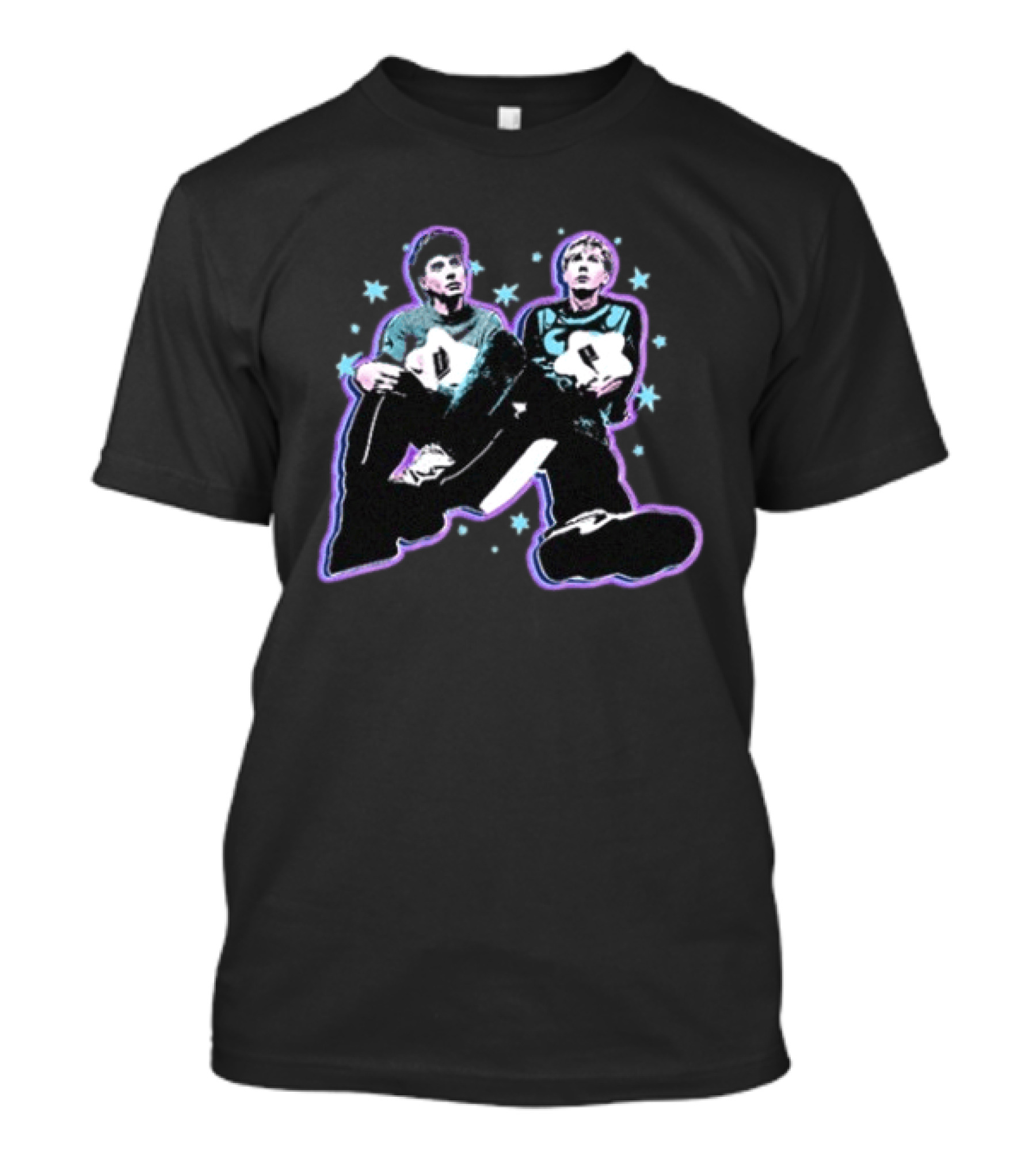 Dan And Phil Hard Launch Tour 2026 2027 Photo Tour Dates Sit Stars Duo T-Shirt