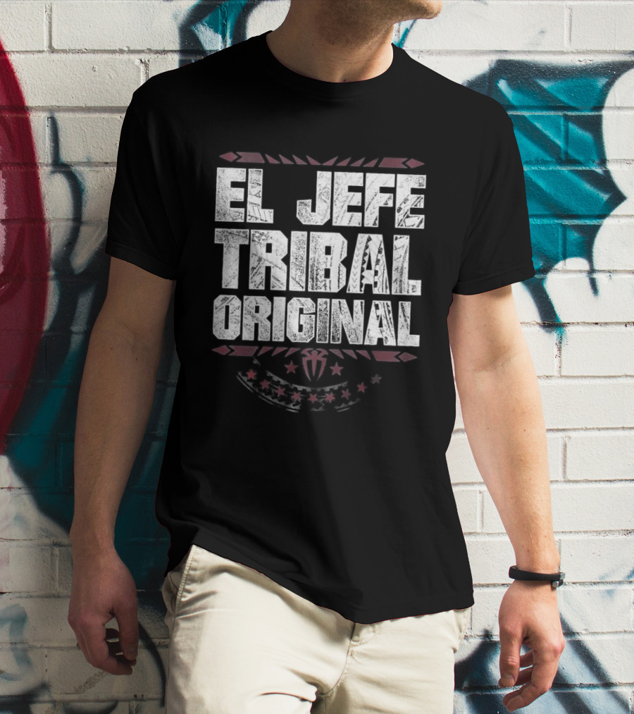 Roman Reigns WWE El Jefe Tribal Original T-Shirt