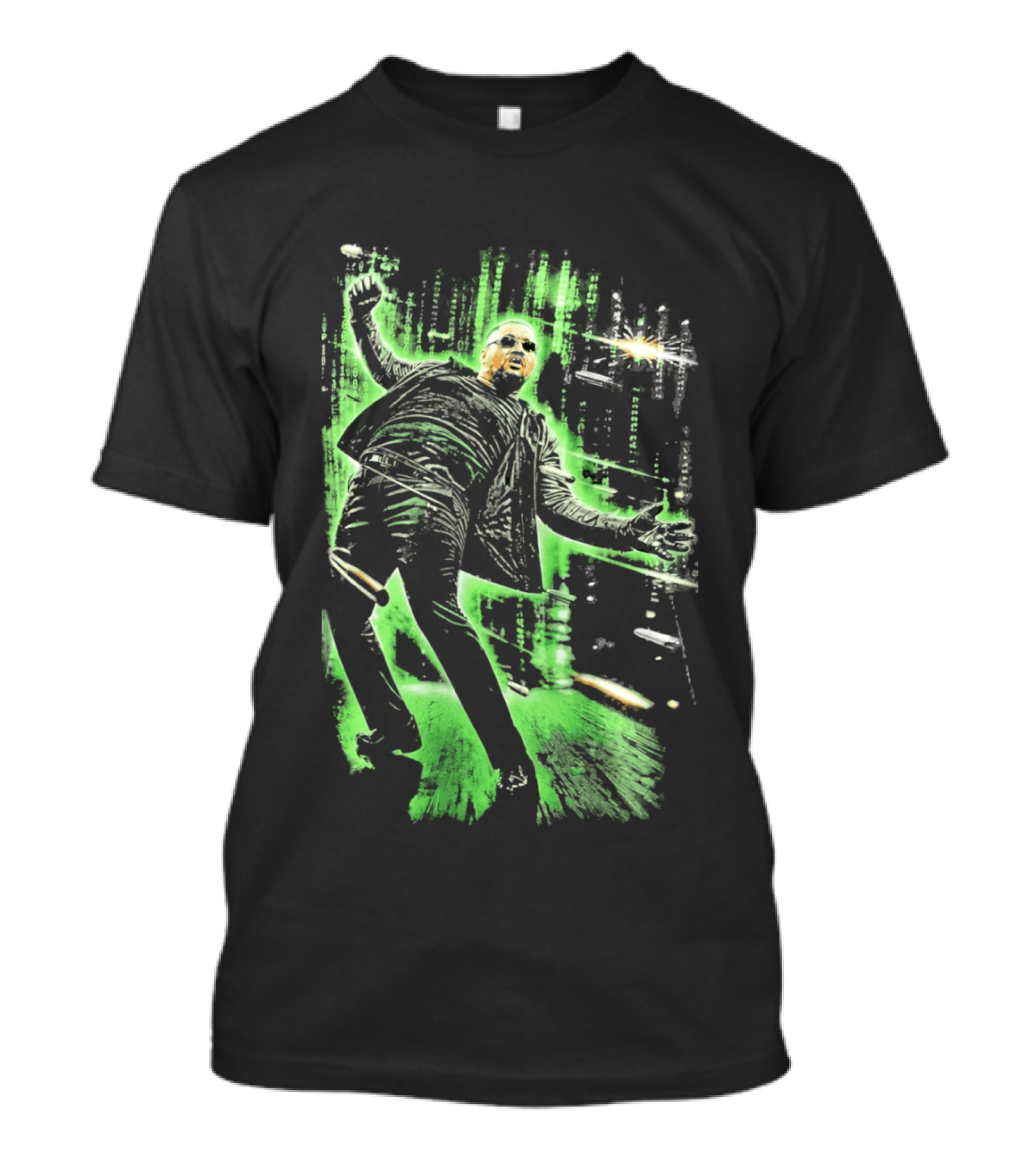 Solo Sikoa Dodging Pew Pew Pew Warning Shots T-Shirt