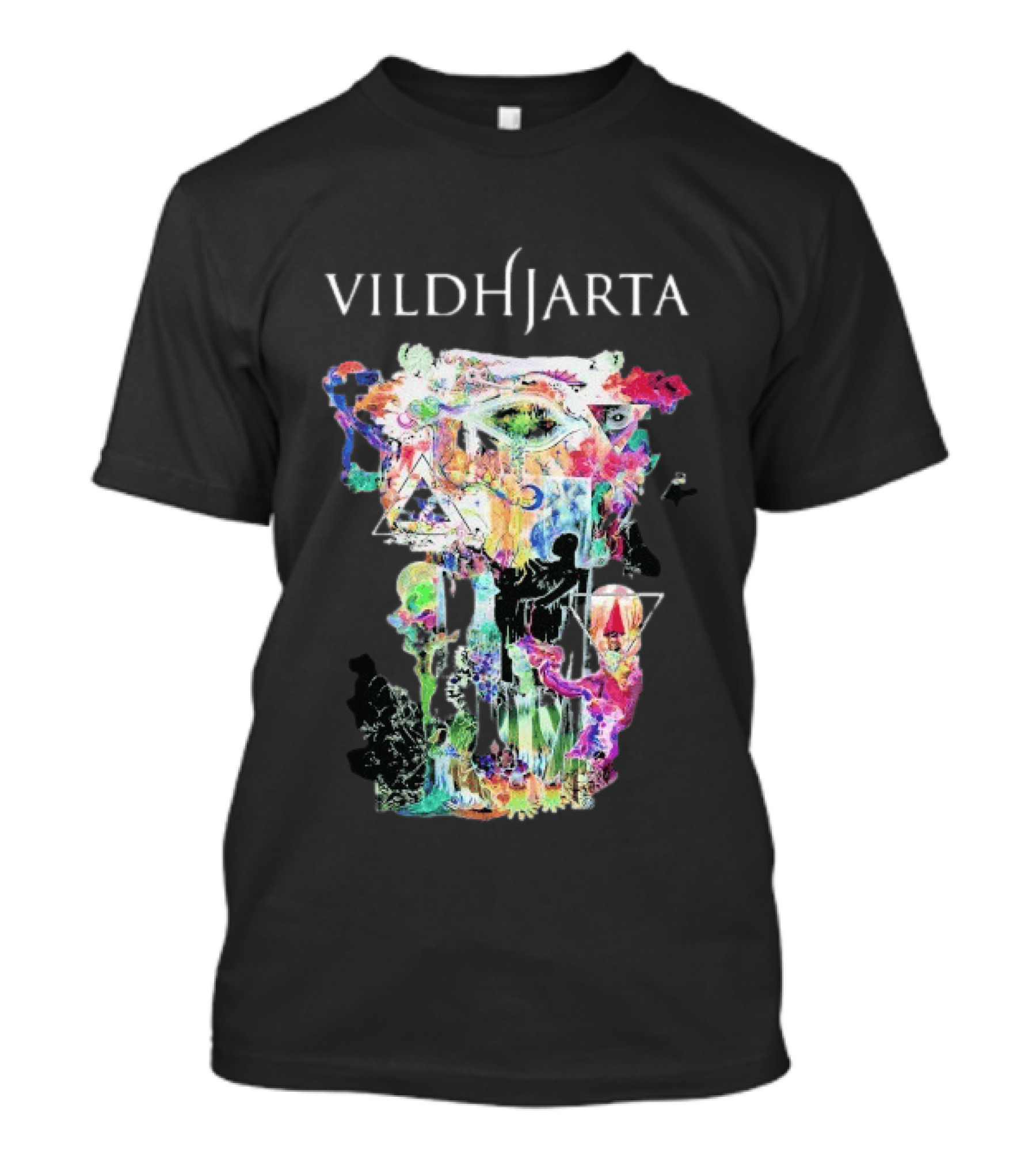 Vildhjarta Ylva Colorful Abstract T-Shirt
