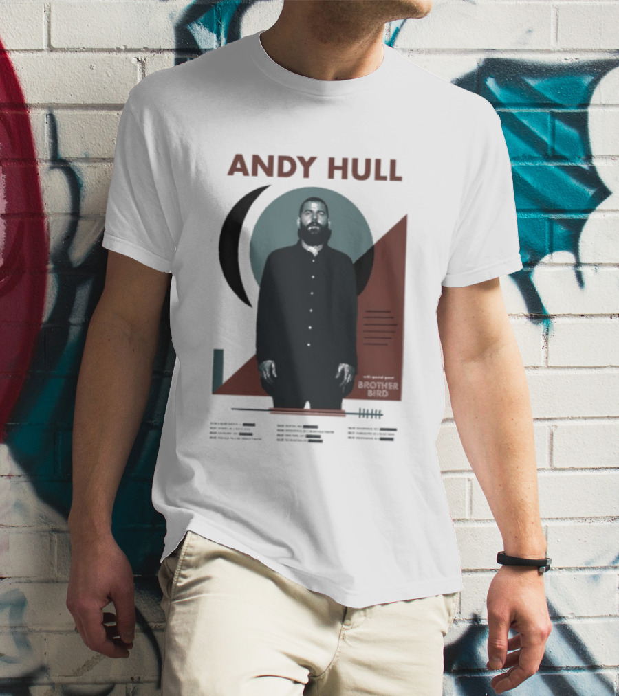 Andy Hull Brother Bird 2026 Tour Manchester Orchestra Solo T-Shirt