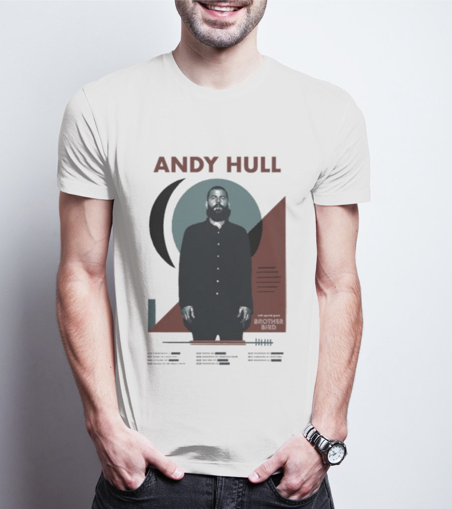 Andy Hull Brother Bird 2026 Tour Manchester Orchestra Solo T-Shirt