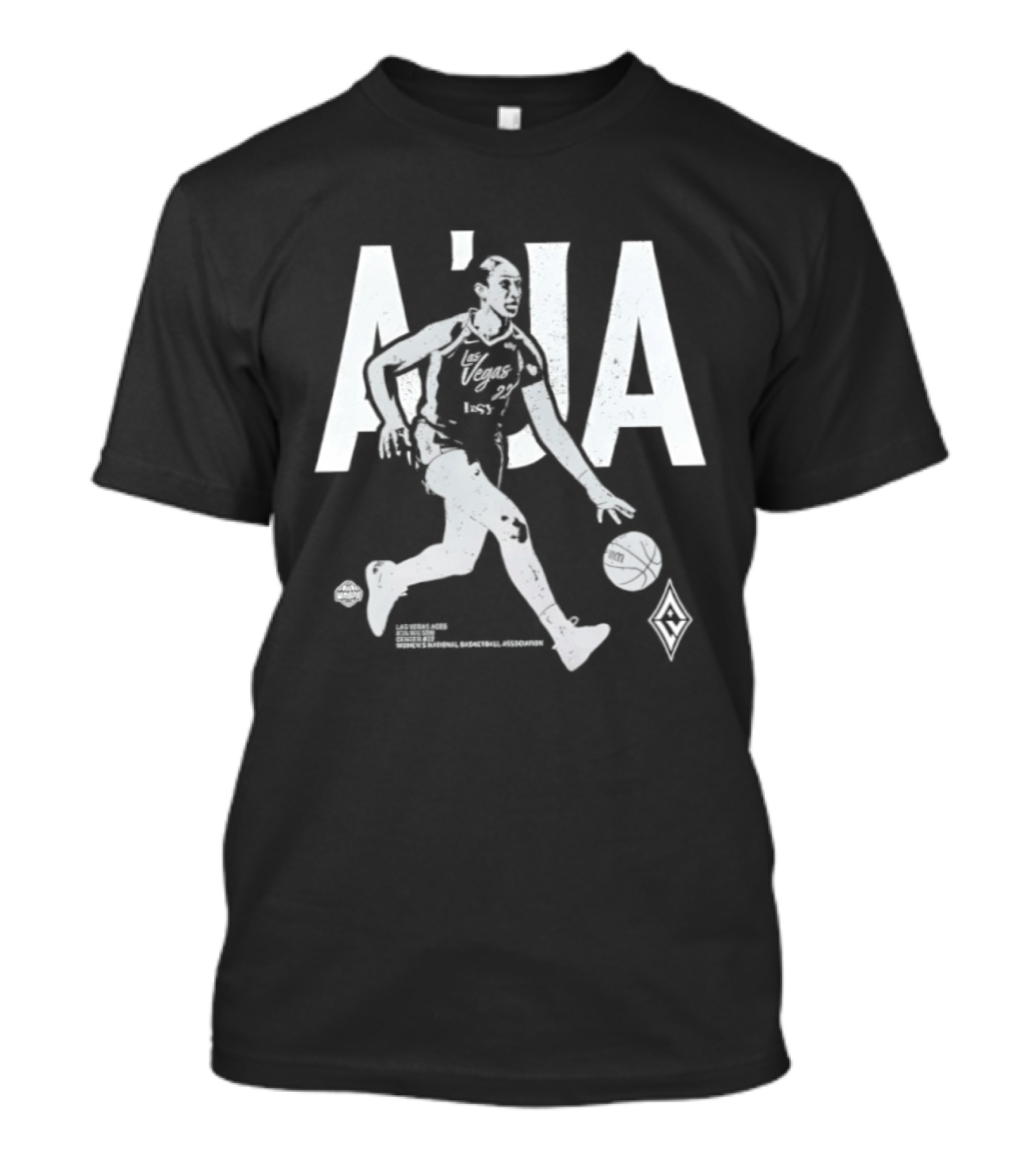 Las Vegas Aces A'ja Wilson Basketball Player Iconic Sports Moment T-Shirt