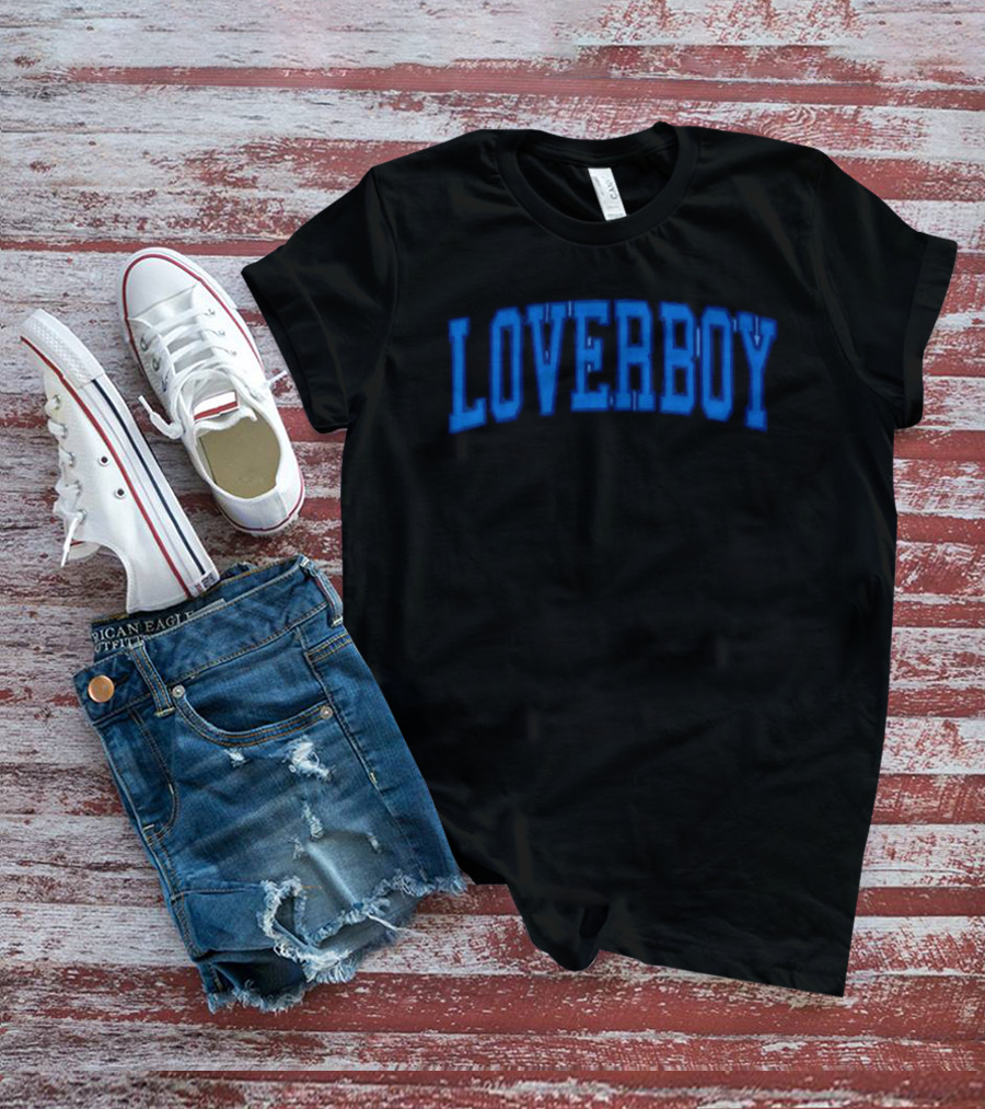 Loverboy Store September Mockneck Collection T-Shirt