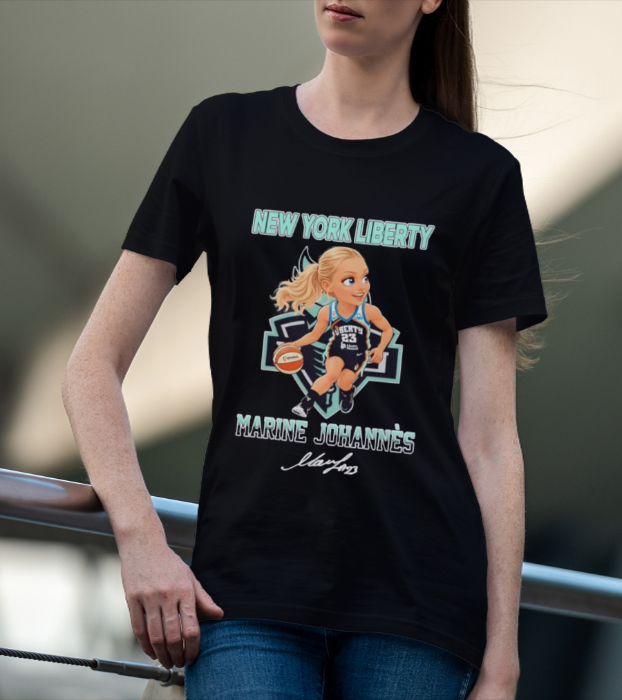 New York Liberty Marine Johannès No 23 Chibi T-Shirt