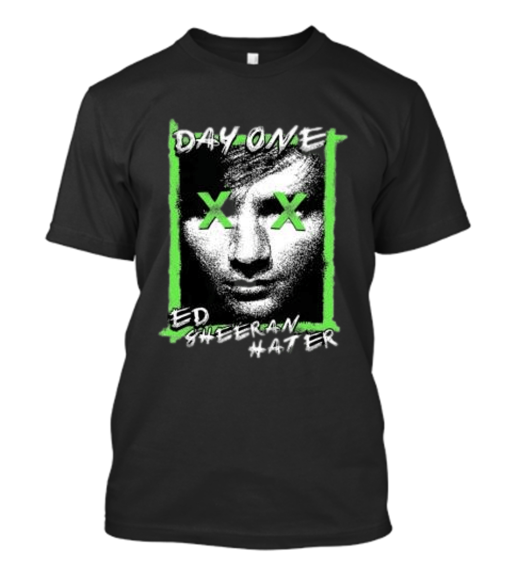 Day One Ed Sheeran Hater Punkwithacamera Clay Graham Ringer T-Shirt
