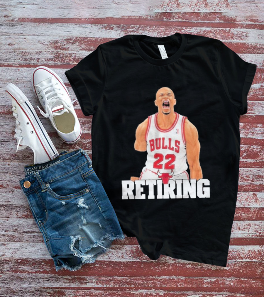 Taj Gibson 22 Bulls Retiring Iconic Moment T-Shirt