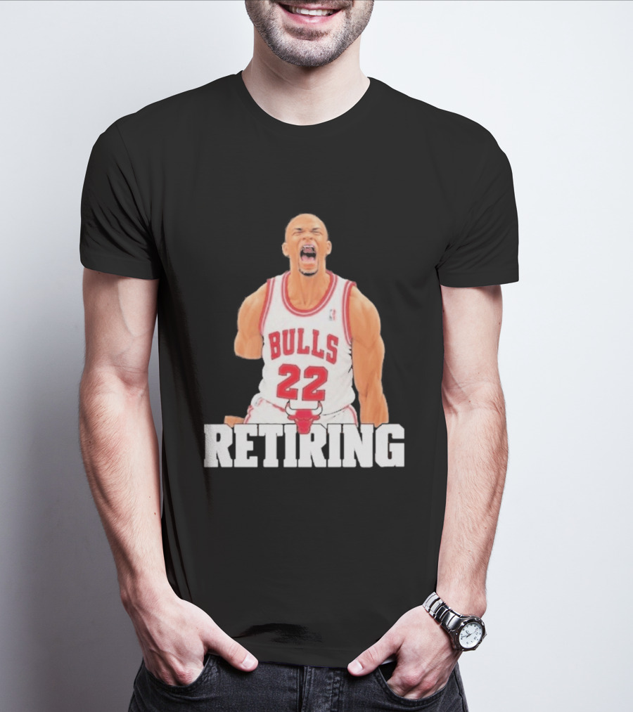 Taj Gibson 22 Bulls Retiring Iconic Moment T-Shirt