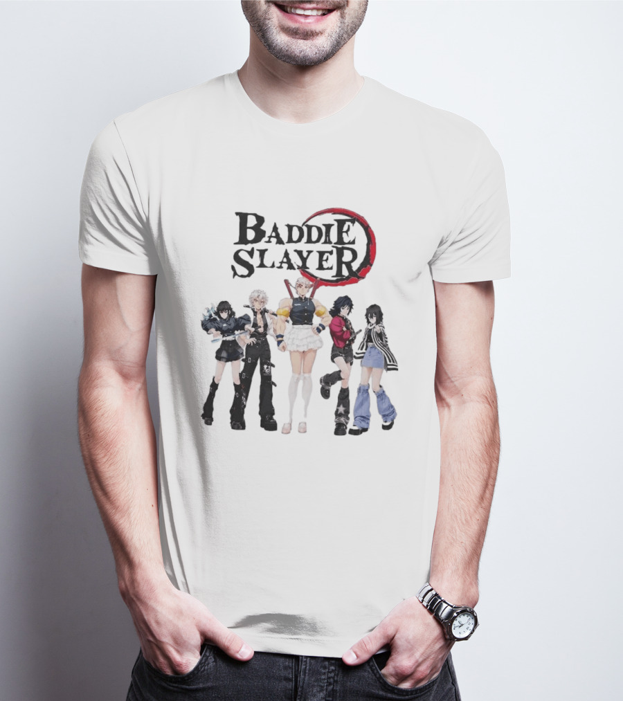 Baddie Slayer Demon Slayer Kimetsu No Yaiba Characters T-Shirt