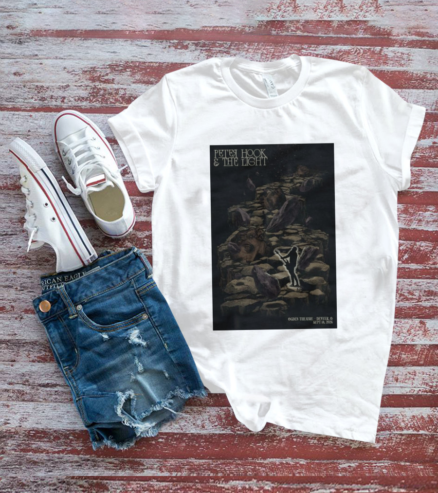 Peter Hook And The Light Ogden Theatre Denver CO September 14 2026 Concert T-Shirt