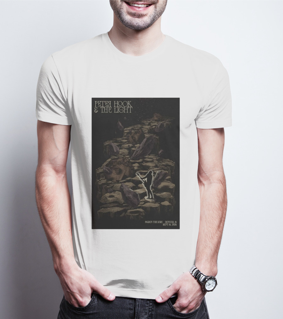 Peter Hook And The Light Ogden Theatre Denver CO September 14 2026 Concert T-Shirt