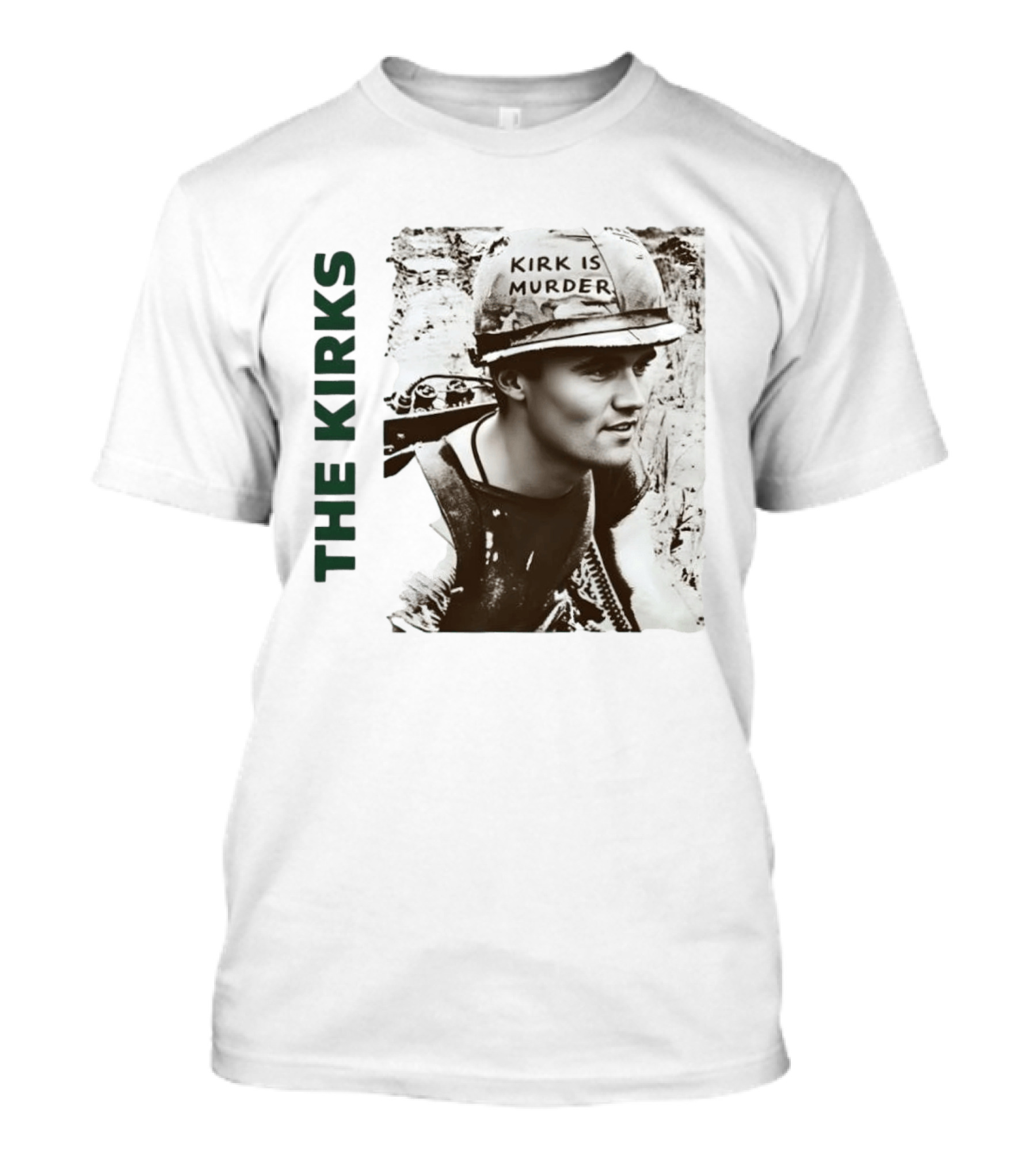 The Kirks Kirk Is Murder Helmet Soldier T-Shirt