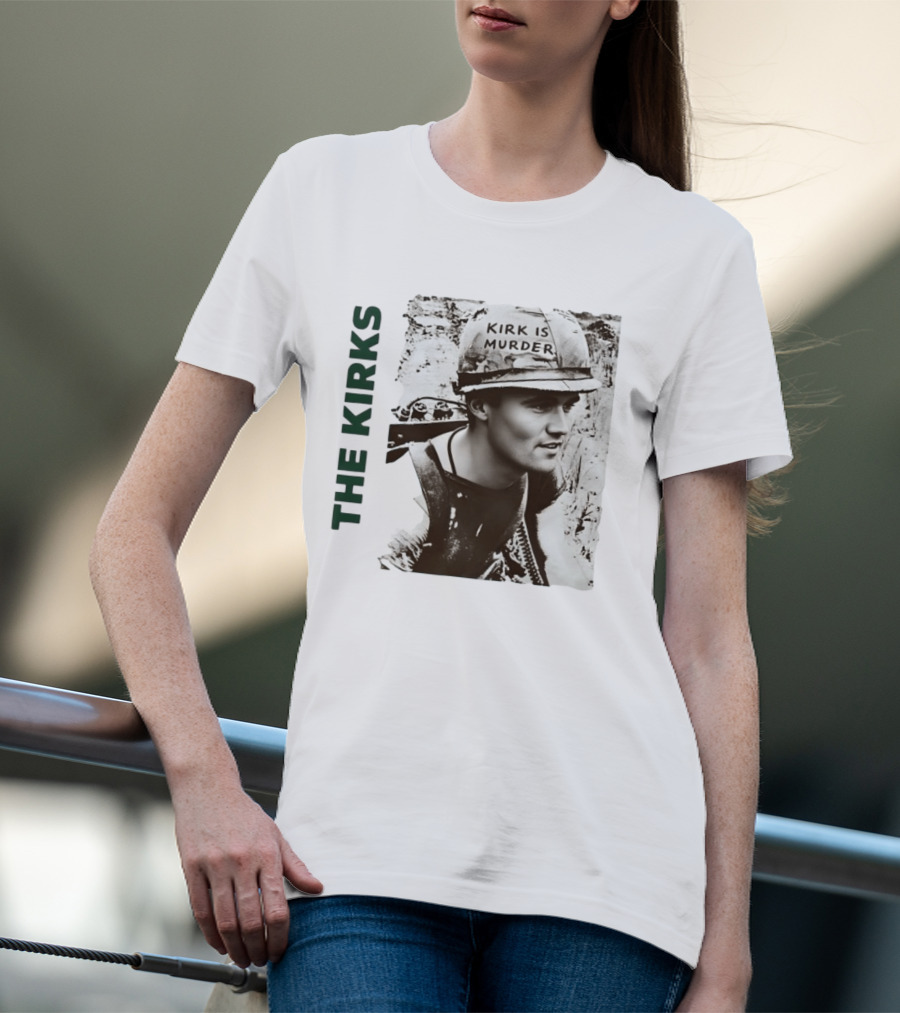 The Kirks Kirk Is Murder Helmet Soldier T-Shirt