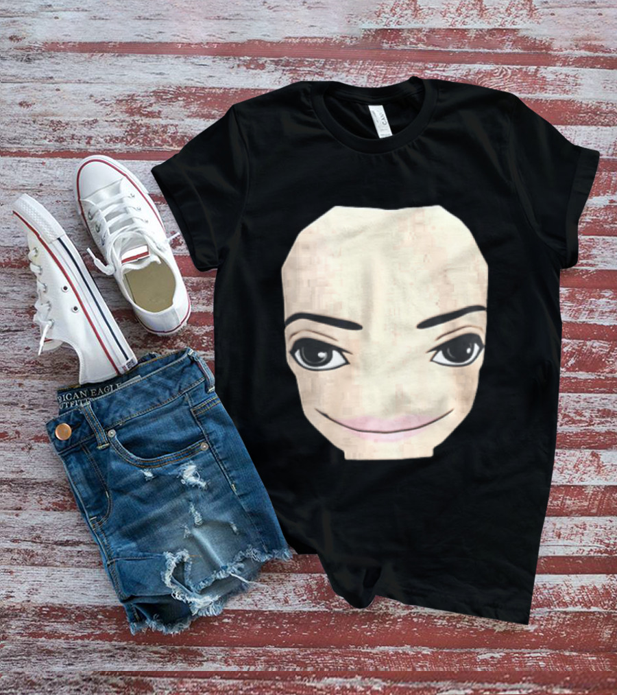 Roblox Avatar Smirking Face Female T-Shirt