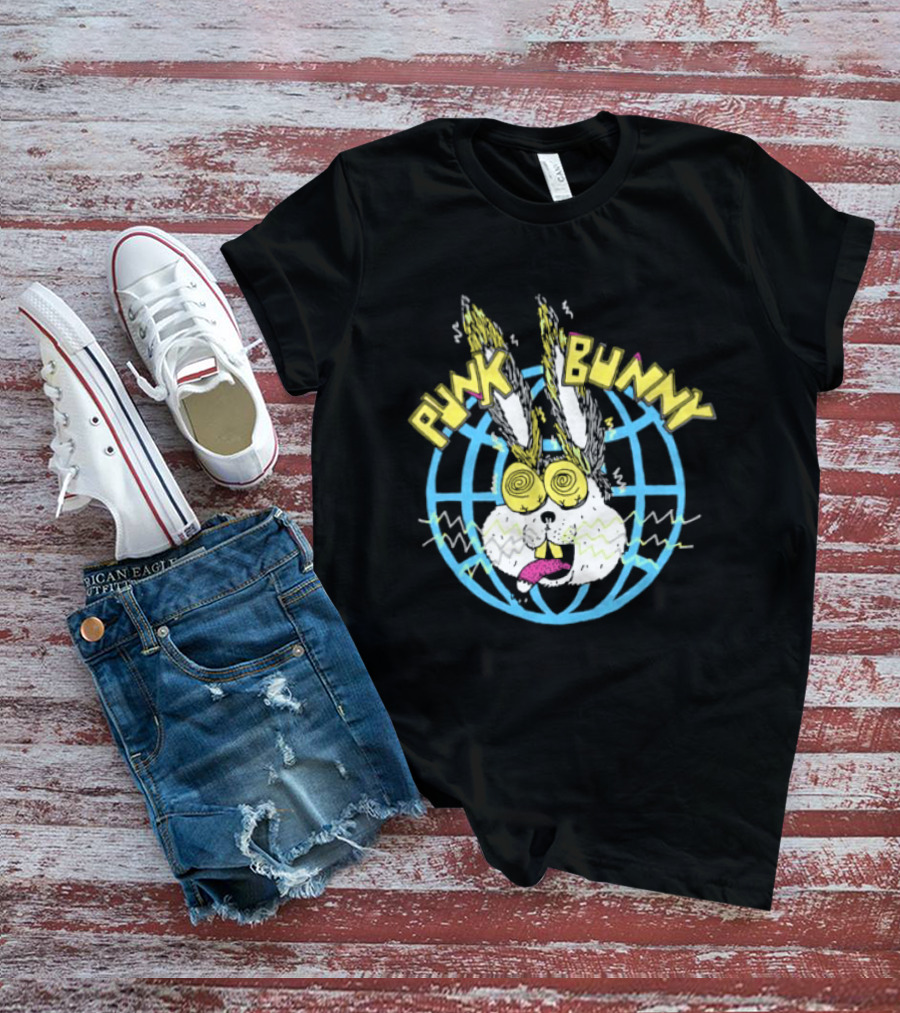 Green Day Punk Bunny World T-Shirt