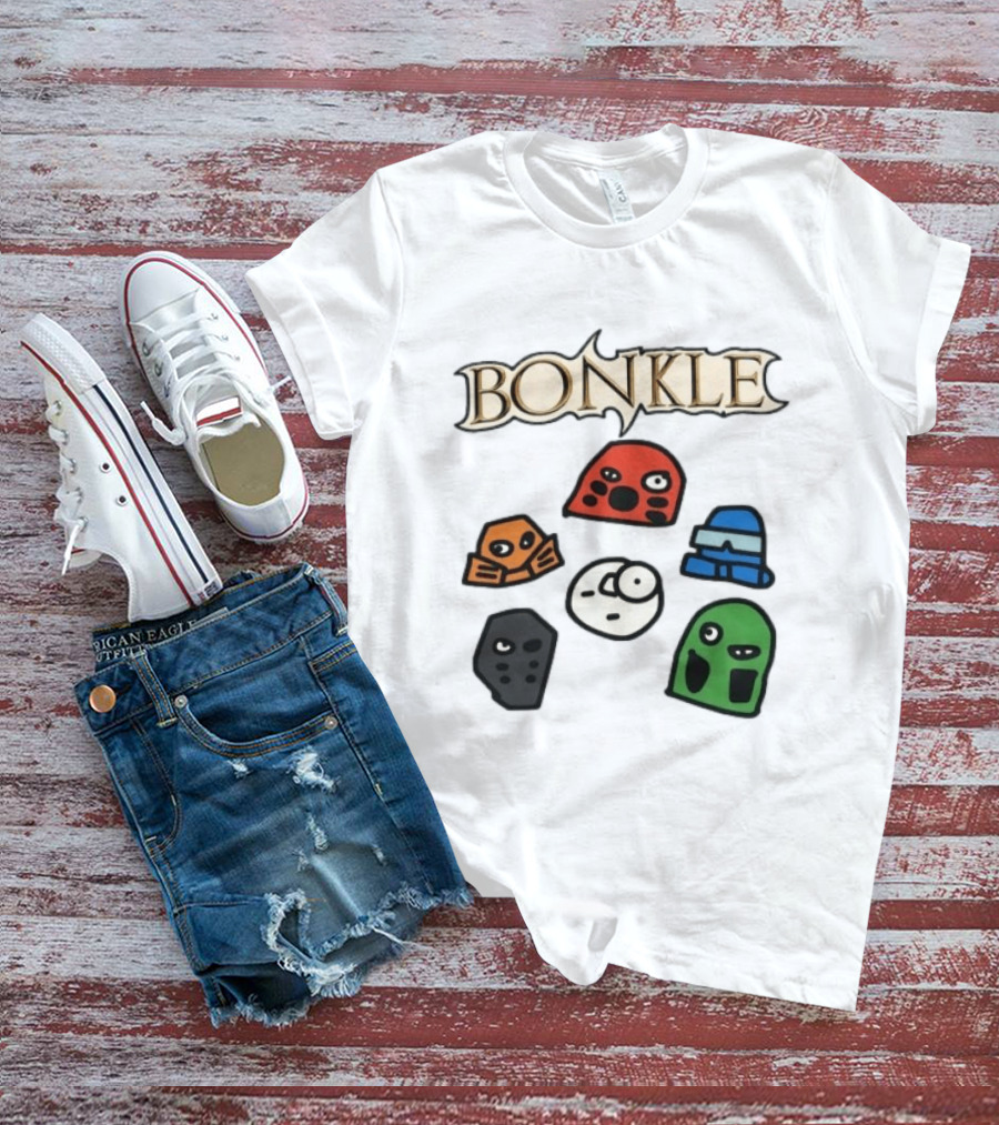 Bonkle Bionicle Toa Mata Masks Collection T-Shirt