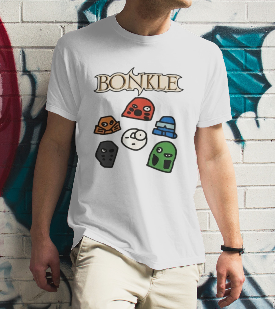 Bonkle Bionicle Toa Mata Masks Collection T-Shirt