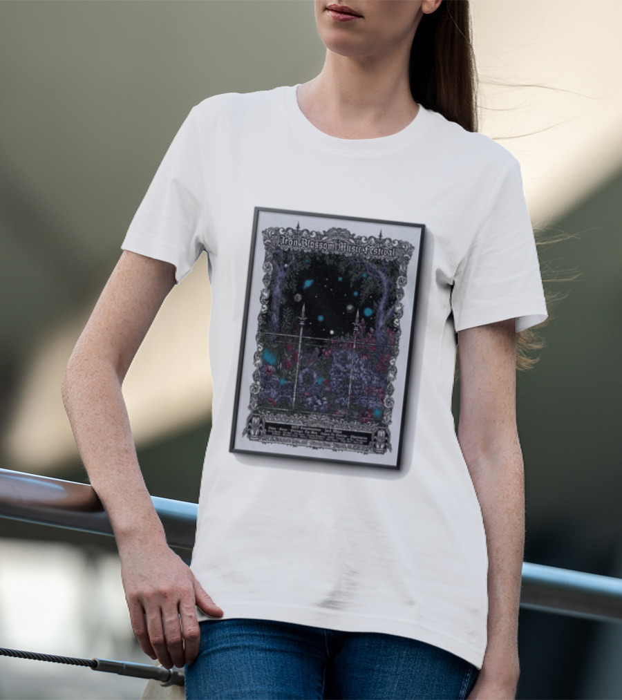 Iron Blossom Music Festival September 19 20 2026 Midtown Green Richmond VA T-Shirt