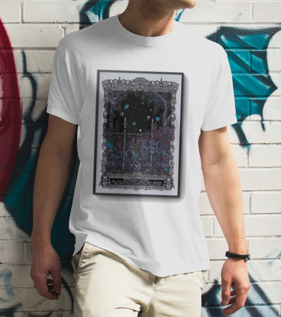 Iron Blossom Music Festival September 19 20 2026 Midtown Green Richmond VA T-Shirt