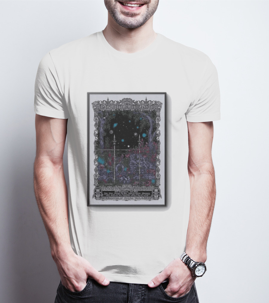 Iron Blossom Music Festival September 19 20 2026 Midtown Green Richmond VA T-Shirt