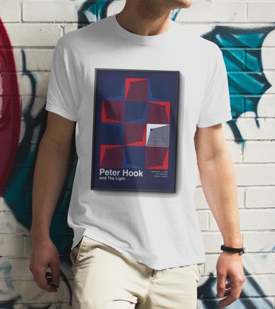 Peter Hook And The Light September 15 2026 The Van Buren Phoenix Arizona T-Shirt