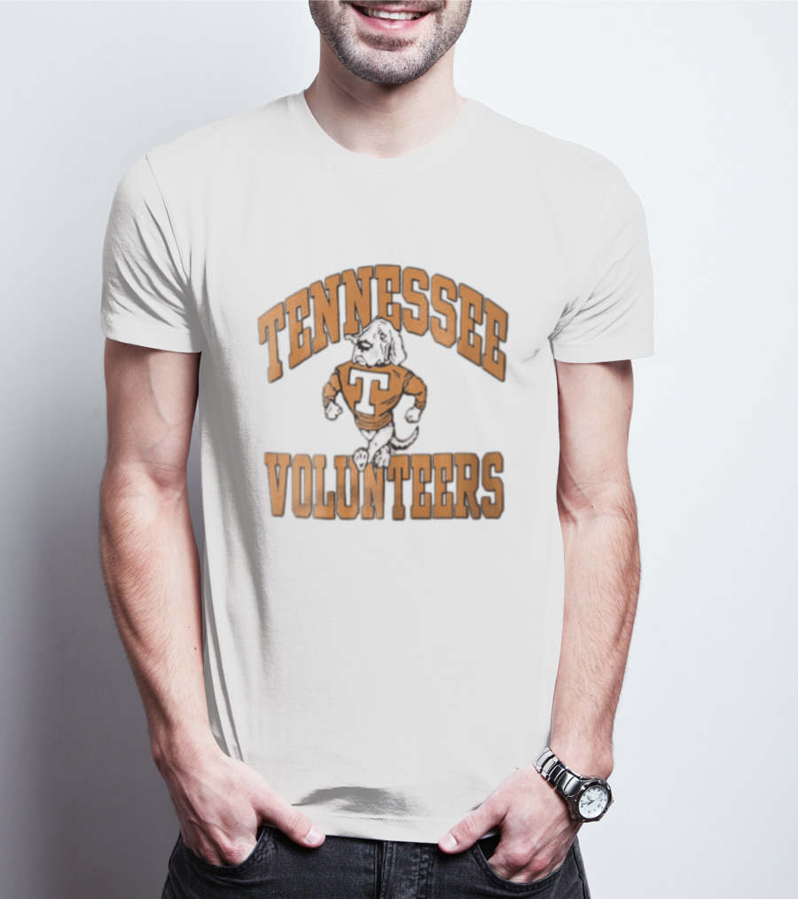 Tennessee Volunteers NCAA Cartoon Hound Dog T-Shirt