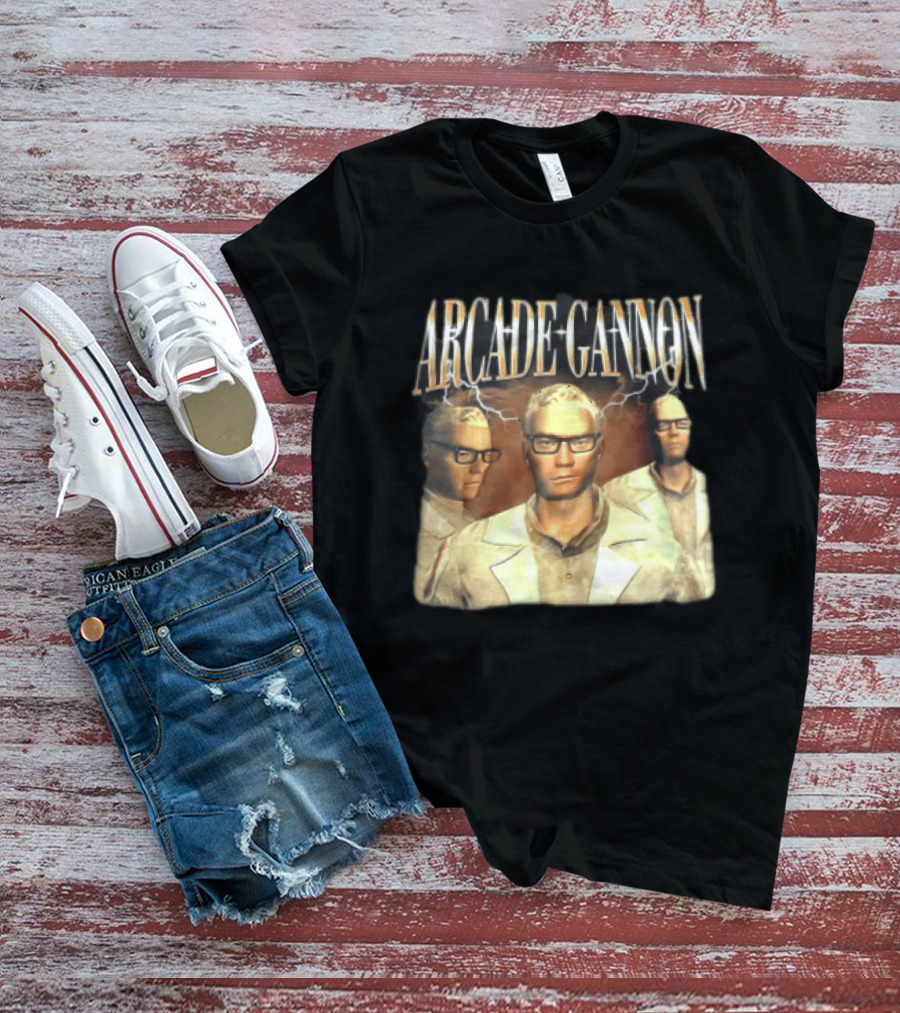 Arcade Gannon Bootleg Lightning Trio T-Shirt