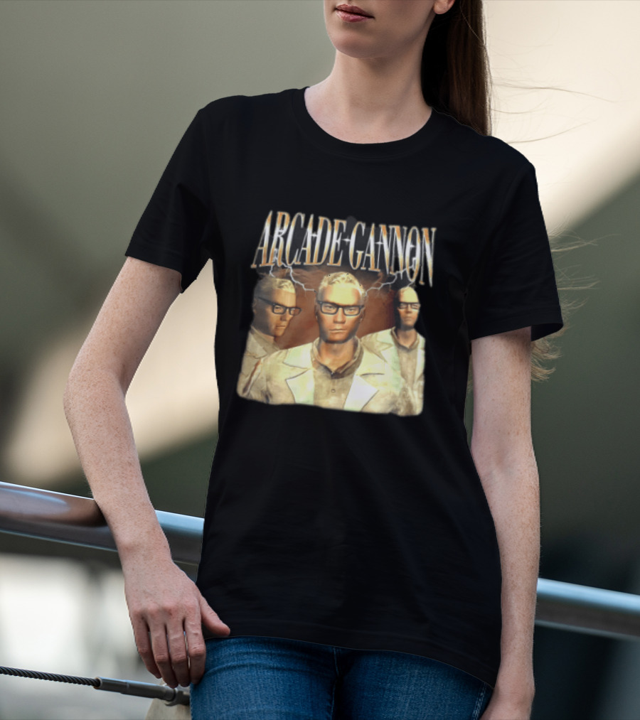 Arcade Gannon Bootleg Lightning Trio T-Shirt