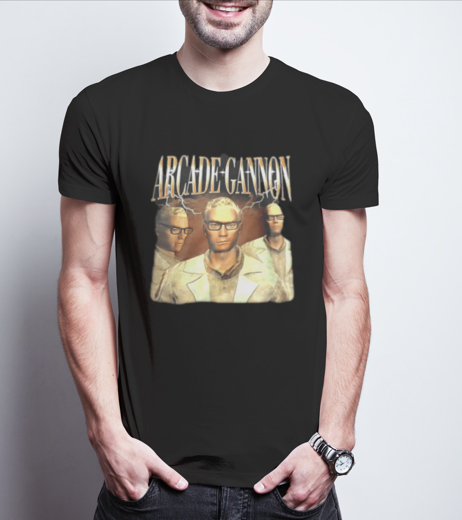 Arcade Gannon Bootleg Lightning Trio T-Shirt