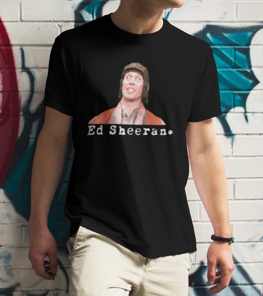 Ed Sheeran Steve Buscemi Meme Face Mashup T-Shirt